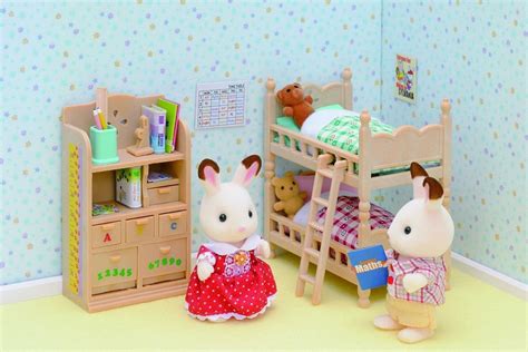 Sylvanian Families Childrens Bedroom Furniture Set